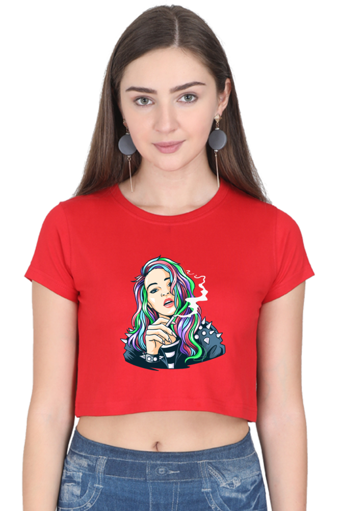 "Smoke It" Crop Top