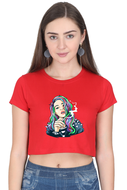 "Smoke It" Crop Top