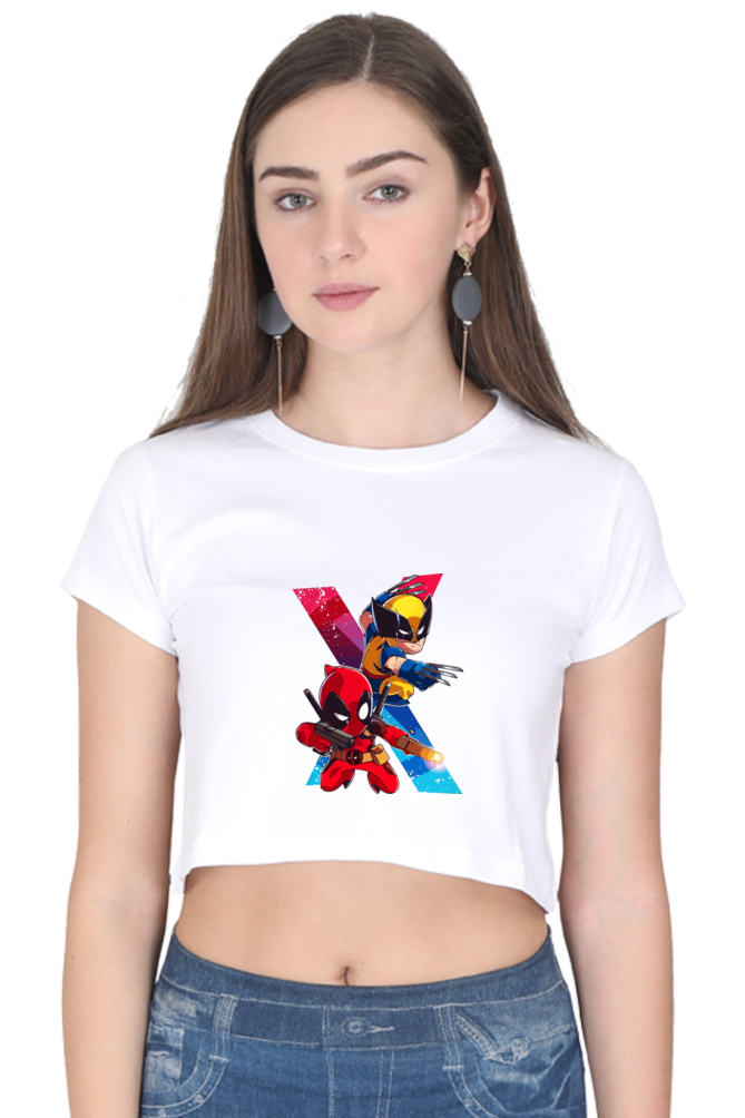 Deadpool X Wolverine Crop Top