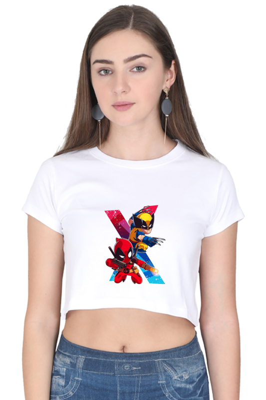 Deadpool X Wolverine Crop Top