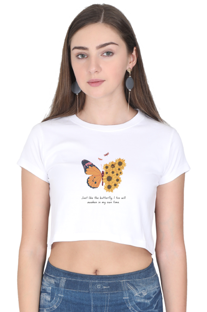 Butterfly Awaken Crop Top