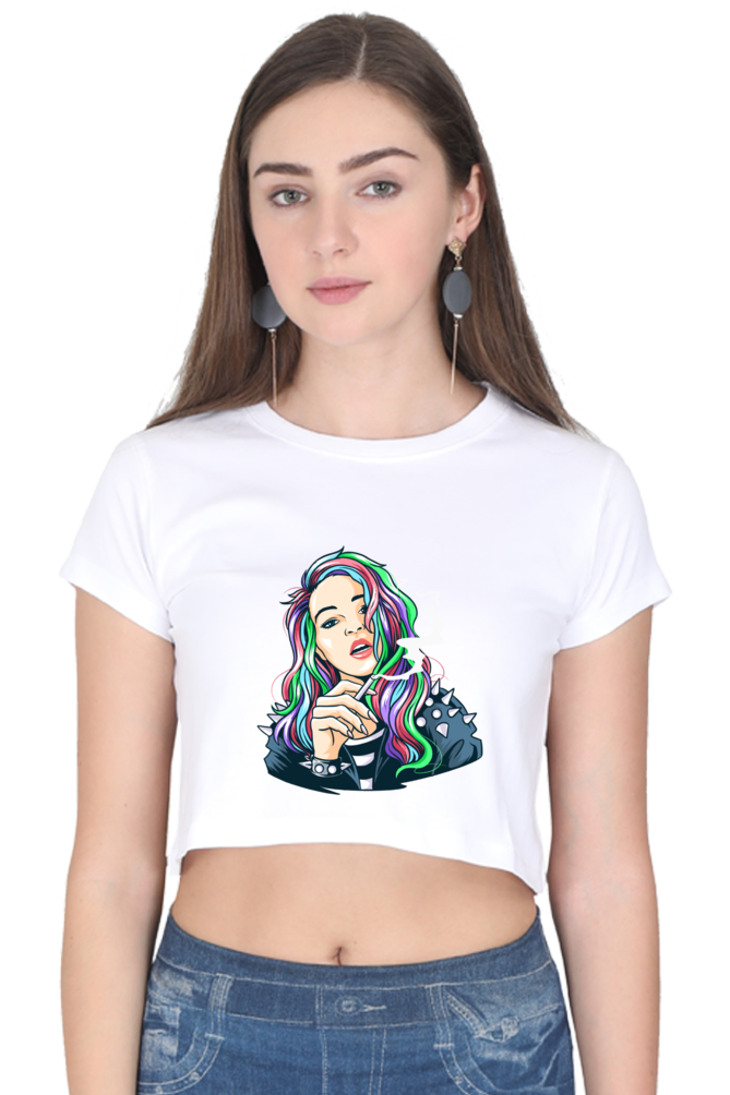 "Smoke It" Crop Top