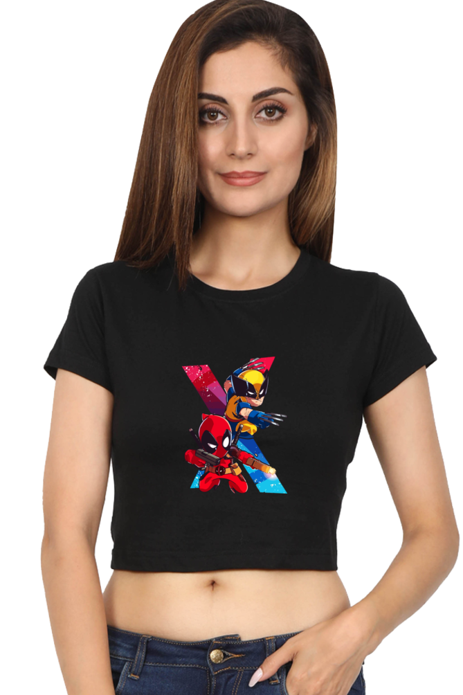 Deadpool X Wolverine Crop Top