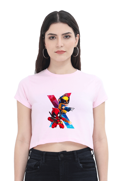 Deadpool X Wolverine Crop Top