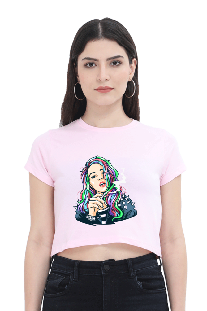 "Smoke It" Crop Top