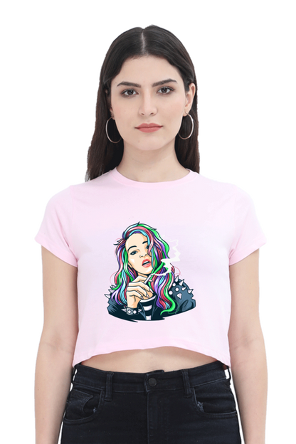 "Smoke It" Crop Top