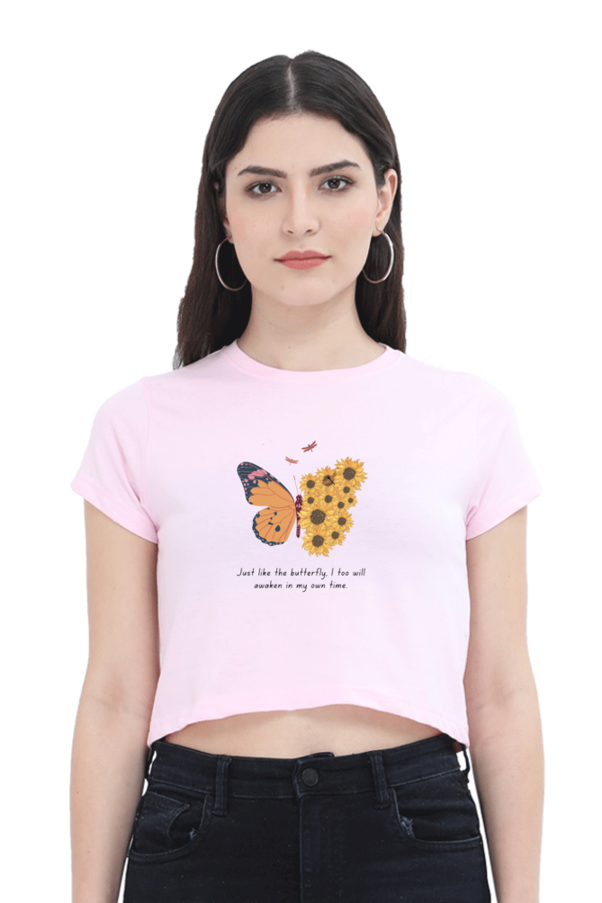 Butterfly Awaken Crop Top