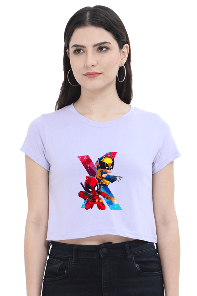 Deadpool X Wolverine Crop Top