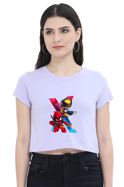 Deadpool X Wolverine Crop Top