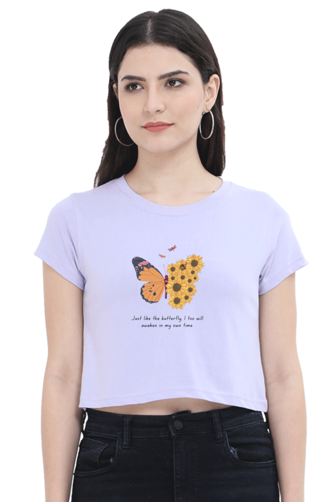 Butterfly Awaken Crop Top