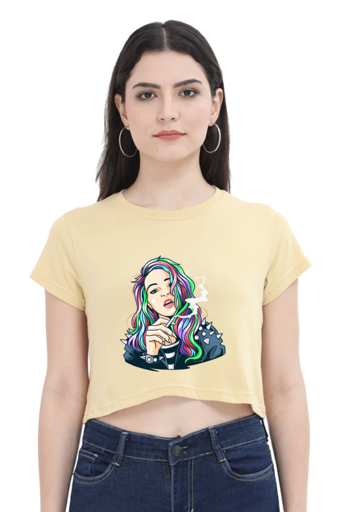 "Smoke It" Crop Top