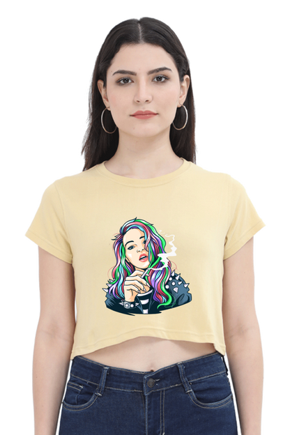 "Smoke It" Crop Top