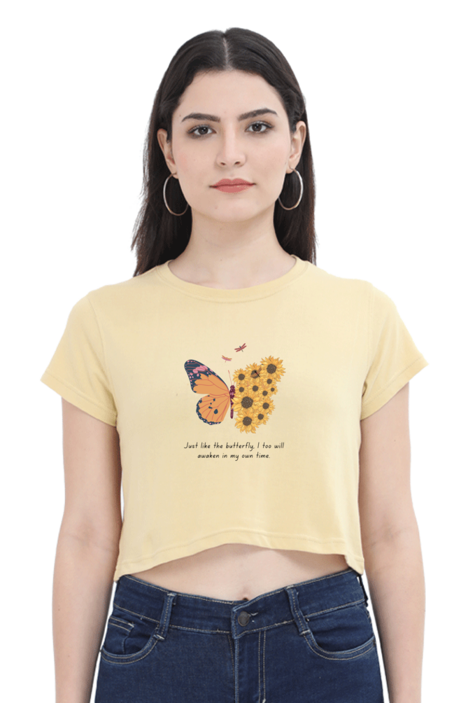 Butterfly Awaken Crop Top