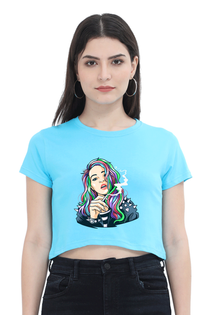 "Smoke It" Crop Top