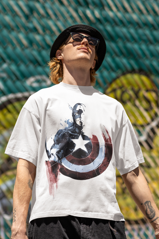 Captain America Oversized T-Shirt